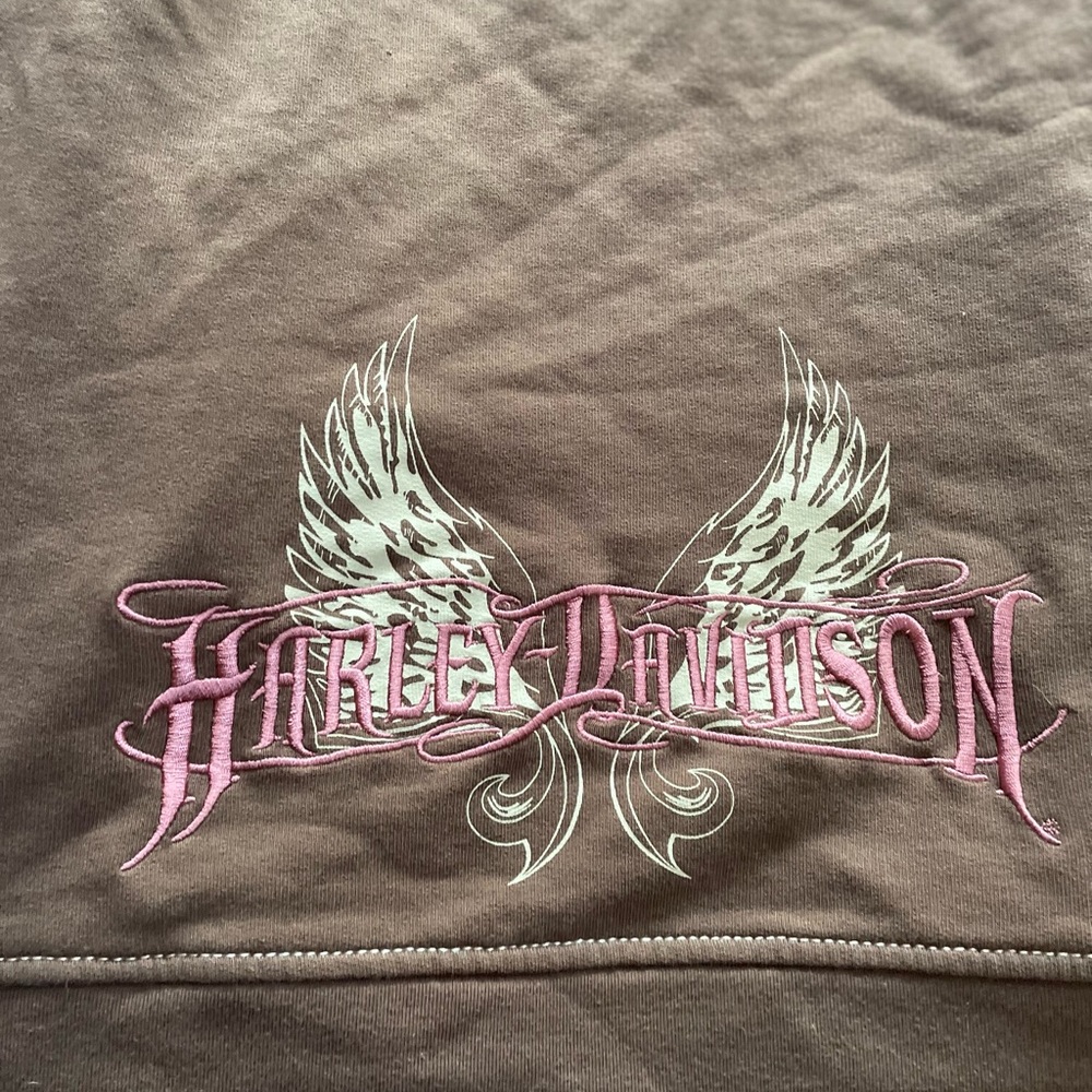 Harley Davidson Zip Up Hoodie